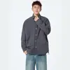 Camisas Casuales Retro Americano para Hombres y Mujeres, Chaquetas Delgadas de Manga Larga para Primavera y Otoño, Conjuntos Sueltos de Pareja Japoneses, Chaquetas Versátiles de Moda