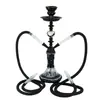 Narguilé Árabe Conjunto Completo de Acessórios de Narguilé Retrô Barra Dupla para Narguilé Acessórios para Fumar Tubo Transfronteiriço Bong Atacado