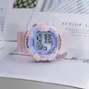Atacado estilo coreano faculdade ins estilo eletrônico maré relógio moda masculina e feminina relógio luminoso cronógrafo esportivo multi-função relógio