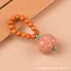 Piedra de olivo tejida a mano con cuentas de bodhi Accesorios DIY para pulseras, manualidades con cuentas, artículos decorativos y cuentas colgantes