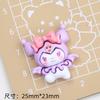 Lindo lazo de dibujos animados de animales, crema, pegamento, accesorios, hebilla de zapato creativa, material de resina, accesorios, joyería de bricolaje, pinza para el cabello