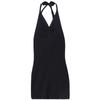 Vestido de Gola Halter para Mulheres, Estilo Coreano Primavera e Verão 2026 Novo Modelo, Design Sexy e Elegante, Vestido Preto Justo