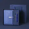 2025 Nuevo Set de Regalo de Caja de Bolígrafo para Portátil de Gama Alta Bloc de Notas de Registro para Oficina de Empresa Notas Elegantes Exquisitas