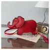 Bolso de Diseño de Nicho Transfronterizo para Mujer, Nuevo Lindo Creativo Bolso Pequeño de Elefante para Hombro y Cruzado, Bolso Cuadrado Pequeño Súper Popular para Mujer