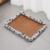 Cama para Perro Esterilla Refrigerante de Verano Cama para Mascota Almohadilla Refrigerante para Perros para Gatos y Perros Perros Grandes, Medianos, Pequeños Teddy Bichon Esterilla de Verano para Gatos