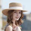 Sombrero de Sol de Verano para Mujer Estilo Británico Nuevo 2025, Protección Solar y Protección UV, Sombrero de Playa para Exteriores, Sombrero Cubo, Se Puede Enviar por Cuenta de Otros