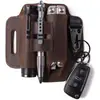 2025 Popular Set de Herramientas Linterna de Camping Riñonera Llavero Funda Protectora Navaja Plegable Multifuncional Funda