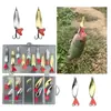 Set de señuelos de lentejuelas para lance a larga distancia en agua dulce y salada, especializado para lubina y peces pequeños