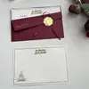 Cartão de Aniversário para Funcionário da Empresa Cartão de Agradecimento Feliz Grato Papelaria de Luxo Envelope Escrito à Mão