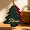 Adornos Navideños Populares Transfronterizos, Artesanías de Madera, Pequeños Regalos, Suministros para Decoración Navideña de Fiestas en Casa