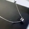 Colar de Aço Titânio Empilhado Dupla Camada Feminino Nicho Sem Corrente de Clavícula Pequeno Cintura Masculina Moda Simples Luxo Leve Acessórios Dourados