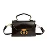 Bolsa feminina transfronteiriça de grande capacidade 2026 nova bolsa de mão vintage com fecho e alça, bolsa de ombro e transversal estilosa e versátil