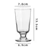 Copo para Cerveja Artesanal, Copo Especial para Água com Gás, Copo de Suco para Bebidas Geladas de Restaurante da Moda, Copo para Coquetel, Copo para Bebidas