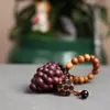 Gran Colección de Frutas Talladas en Madera: Calabaza, Uva, Manzana, Adornos de Madera Maciza para Sostener en la Mano, Colgantes de Frutas Variadas Retorcidos a Mano, Venta Directa de Fábrica