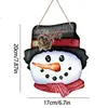 Decoração de Casa Amazon Elementos de Natal Atmosfera de Natal Decoração Placa de Madeira Prato Decorativo Criativo