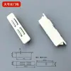 Acessórios para armário de arquivo folha magnética de plástico branco porta de armário de chapa metálica peça de sucção porta de armário de aço protetor de porta de armário de aço ímã redondo pequeno