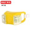 Luz de bicicleta luz sapo luz de aviso traseira para passeio noturno scooter equilíbrio farol luz LED colorida acessórios para bicicleta