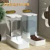 Dispensador de Agua para Perro Gato Comedero Automático para Gato Plato para Gato Plato para Perro Suministros Comida para Gato Bebedero para Mascotas