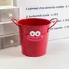 Arte em Ferro Cavalo Fofo Ano do Cavalo Porta-canetas Dormitório Estudantil Armazenamento de Mesa Porta-canetas para Pincéis de Maquiagem Armazenamento Balde de Armazenamento Super Fofo