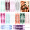 Caja de Set de Puntas para Uñas Manicura Sólida Color Mate con Brillo Estilo Francés de 288 Piezas, el Más Vendido de Amazon
