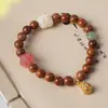 Pulsera de rosario DIY de círculo simple y doble círculo especificaciones 7*8mm hombres y mujeres con el mismo párrafo pulsera de juego fabricantes al por mayor