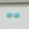 Popular Transfronterizo Colorido Resina Flor Rosa Accesorios Hecho a Mano DIY Accesorios Decoración Teléfono Móvil Venta al por Mayor