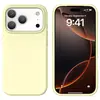 Funda Real de Silicona Líquida para Teléfono Móvil Adecuada para Apple Iphone17 Ventana Grande Color Puro Aire Integrado Botón de Cámara Pro