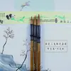 Pincel de Caligrafia com Pelo de Lobo e Pelo Misto para Iniciantes, Adequado para Praticar Pintura Chinesa e Caligrafia