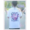 Algodão Puro Uniforme de Classe Camiseta Personalizada Formatura Alunos do Ensino Fundamental e Médio Reunião Esportiva Manga Curta Camisa Cultural Roupas de Trabalho DIY LOGO