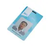 Tarjeta de Identificación de Trabajo Fudan F08 Hecha a Medida con Retrato, Chip IC y Insignia de Exposición Tarjeta de PVC