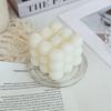 Portavelas de Vidrio Transparente con Puntos de Perlas Europeos Simples, Platos, Adornos, Lujo Accesible, Velas de Aromaterapia, Velas de Té, Velas en Barra, Decoración para el Hogar