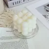 Estilo Ins Simple Transparente con Puntos de Perlas Portavelas Bandeja Adorno Bandeja de Almacenamiento de Joyería Bandeja para Velas de Aromaterapia Plato para Velas
