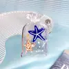 Pinza para el Cabello de Acetato con Pez Dorado de Verano Nuevo Estilo Transfronterizo para Mujer, Pinza de Tiburón Animal Marino para Recogido Parcial, Pasador Lindo Accesorio para el Cabello