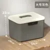 Caja de Almacenamiento Grande con Cerradura Caja de Contraseña Caja de Almacenamiento Pequeña Caja Fuerte Privada Caja para Archivos Caja Portátil