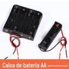 Caixa de 4 pilhas AA Caixa de 4 pilhas AA Caixa de pilhas AA Caixa de 4 pilhas Venda direta da fábrica de suas respectivas cabeças de terminal