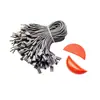 En stock cuerda de algodón encerado cabeza redonda bala cuadrada pequeña Corea del Sur poliéster encerado de alta gama de alta gama cuerda para colgar ropa cuerda para colgar cordón