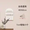 Soporte de exhibición de joyería para pared perchero para pendientes tablero colgante de exhibición de joyería para orejas tienda de calcetines tablero perforado de madera maciza con agujeros pequeños