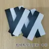 Raspador de Plástico Aveludado, Raspador Pequeno para Papel de Parede de Aquário, Raspador para Película de Vidro de Janela de Celular, Raspador Quadrado para Película de Mudança de Cor de Adesivo de Carro