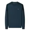 2025 Nueva Camiseta Sudadera Otoño Papá Cuello Redondo Jersey Ropa para Hombre Informal y Cómoda Sudadera Base para Hombre Ropa para Hombre
