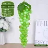 Modelo de racimo de uvas de simulación pegamento suave pasas falsas frutas y verduras juguete de comida adornos accesorios gabinete decoración pastoral