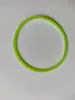 Pulsera Luminosa de Silicona Anillo para el Cabello de Silicona Multifuncional Pulsera de Color Caramelo Diámetro del Anillo para el Cabello 2.5 mm Joyería DIY para Pulseras