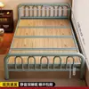 Cama plegable sin instalación para uso doméstico cama individual de 1.2m dormitorio de adulto cama de empalme 2026 cama de tablero de madera dura ahorradora de espacio