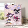 Manta de la Serie de Halloween Sanrio Más Vendida en Amazon Transfronterizo Manta de Felpa de Dibujos Animados Hello Kitty para Sofá