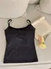 Chica Floral Dulce Picante de Tirantes Delgados Chaleco de Espalda Bonita con Almohadilla en el Pecho Abrigando el Pecho Ropa Exterior Ajustada Top sin Tirantes para Mujer