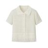 Ropa de Mujer de Exportación Transfronteriza 2025 Verano Estilo Europeo y Americano Tops de Punto de Manga Corta + Traje de Falda de Punto Mujer C92674F
