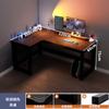Escritorio para computadora, Mesa de escritorio, Escritorio y silla para juegos en casa, Escritorio esquinero para oficina en dormitorio, Escritorio grande, Escritorio de estudio, Diseño minimalista