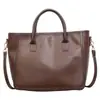 Bolso de alta calidad de gran capacidad para mujer 2026 nuevo bolso tote de colorblocking simple moderno de moda versátil bolso de un solo hombro moderno