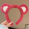Linda Diadema de Peluche para Mujer, Nuevo Estilo de Dibujos Animados 2026, Adorable Pinza de Pelo Diadema, Accesorio para Fotos de Viaje, Versátil