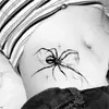 Adesivos de Tatuagem Aranha Vermelha à Prova d'Água Mini Adesivos de Tatuagem Personalizados Simulação Maquiagem de Halloween
