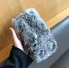 Diadema de pelo de conejo real para mujer, celebridad de internet, felpa, gorro de piel vacío en la parte superior, retro, ala ancha, cálida, diadema peluda, cinta para el pelo, accesorio para la cabeza